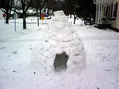 Our little ugloo