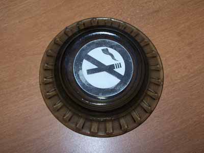 No Smoking Ashtray. This is the Bottom of the Ashtray